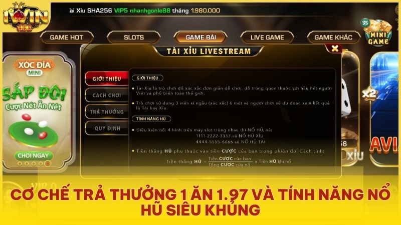 Tận hưởng tỷ lệ thưởng hấp dẫn cùng cơ hội nổ hũ Jackpot tiền tỷ