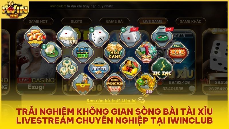 Dealer xinh đẹp trực tiếp lắc xúc xắc đảm bảo tính minh bạch tại Iwinclub